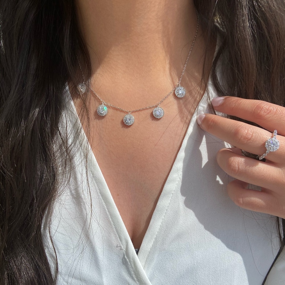 CZ necklace